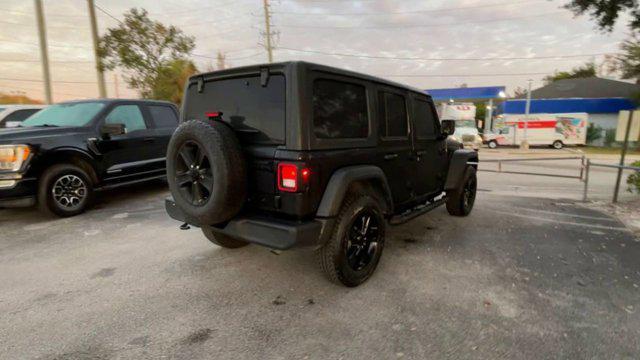 used 2021 Jeep Wrangler Unlimited car, priced at $27,395