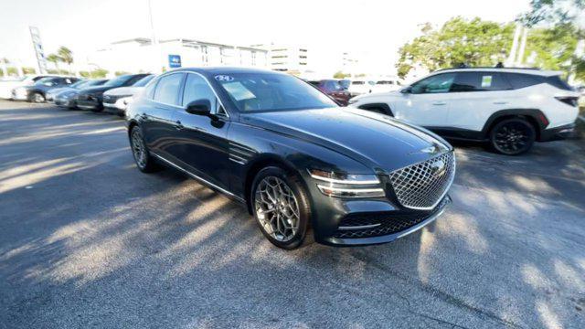 used 2024 Genesis G80 car, priced at $46,495