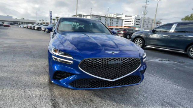 used 2024 Genesis G70 car, priced at $39,995