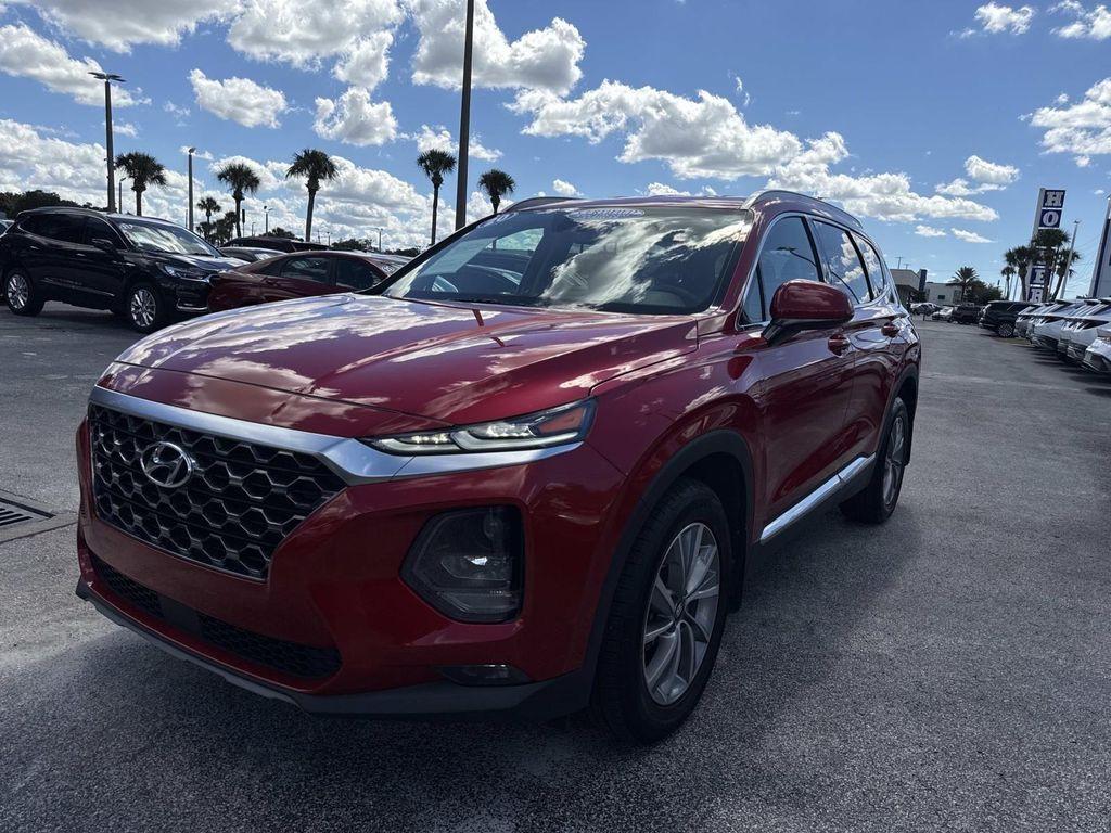 used 2020 Hyundai Santa Fe car, priced at $17,595