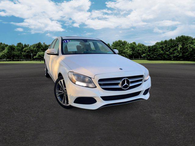 used 2018 Mercedes-Benz C-Class car, priced at $21,995