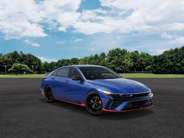 new 2025 Hyundai Elantra N car, priced at $35,786