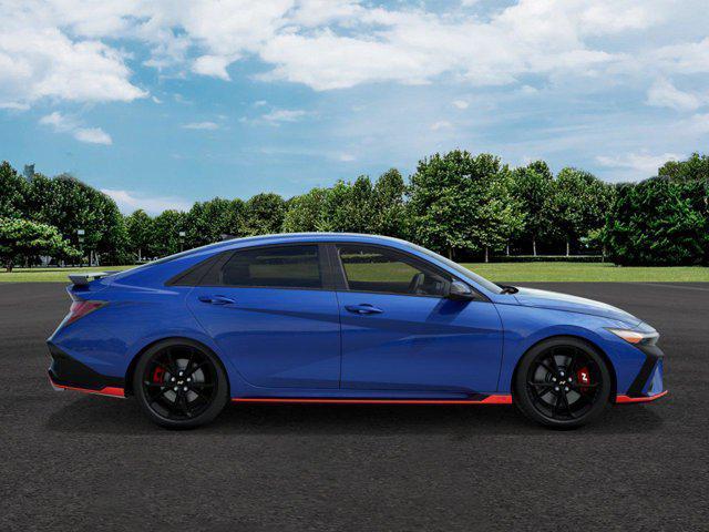 new 2025 Hyundai Elantra N car, priced at $35,786