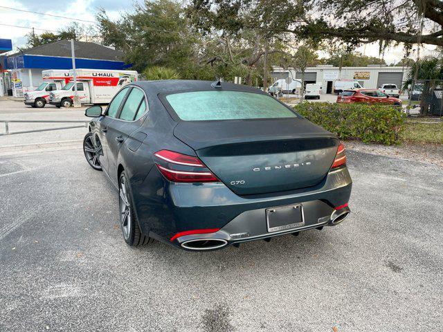 used 2024 Genesis G70 car, priced at $36,995