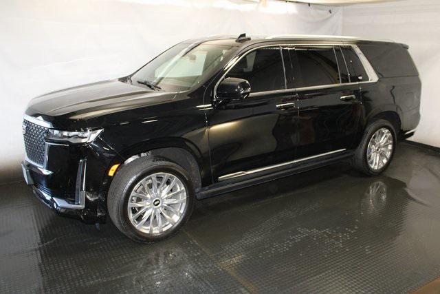 used 2021 Cadillac Escalade ESV car, priced at $54,983