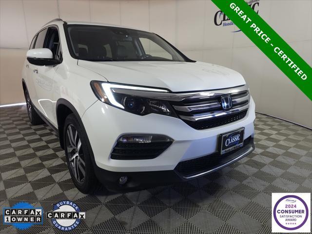 used 2018 Honda Pilot car, priced at $25,050