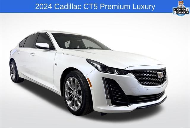 used 2024 Cadillac CT5 car, priced at $46,759