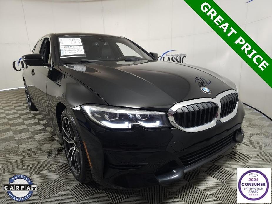 used 2021 BMW 330 car, priced at $28,400