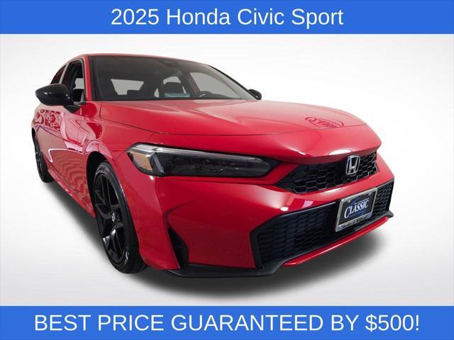 new 2025 Honda Civic car, priced at $27,400