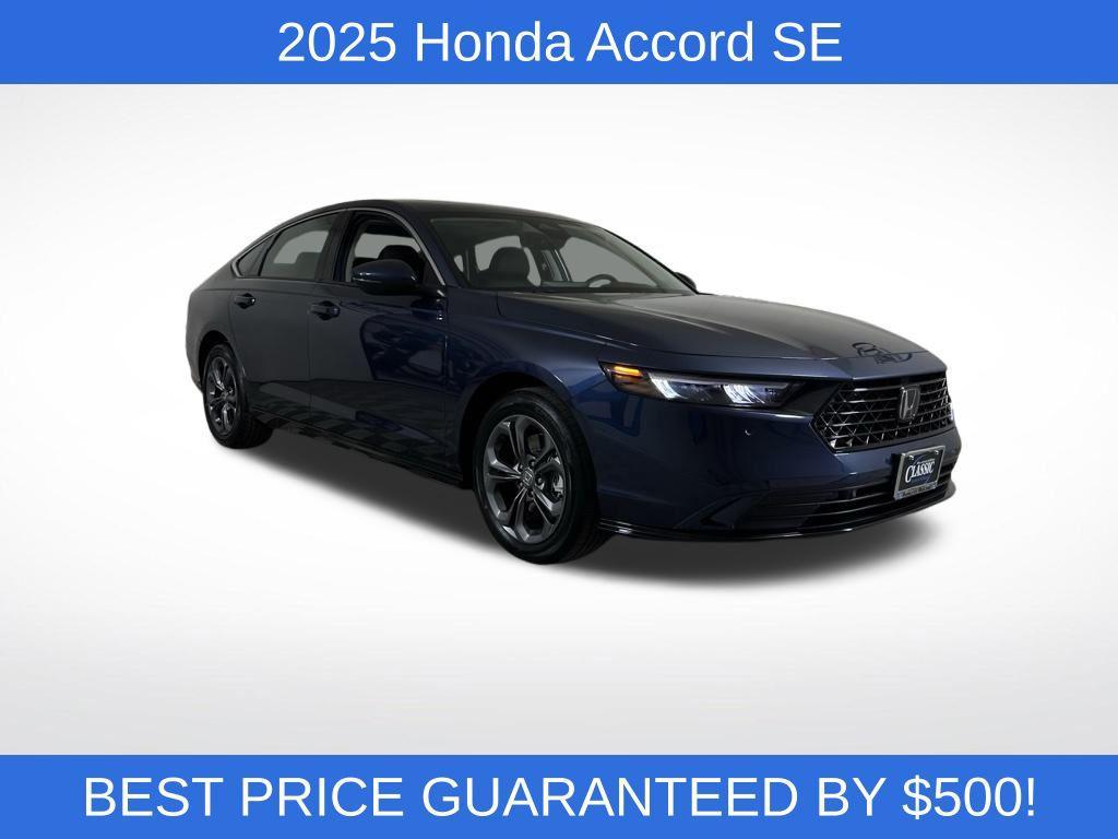 new 2025 Honda Accord car, priced at $29,210