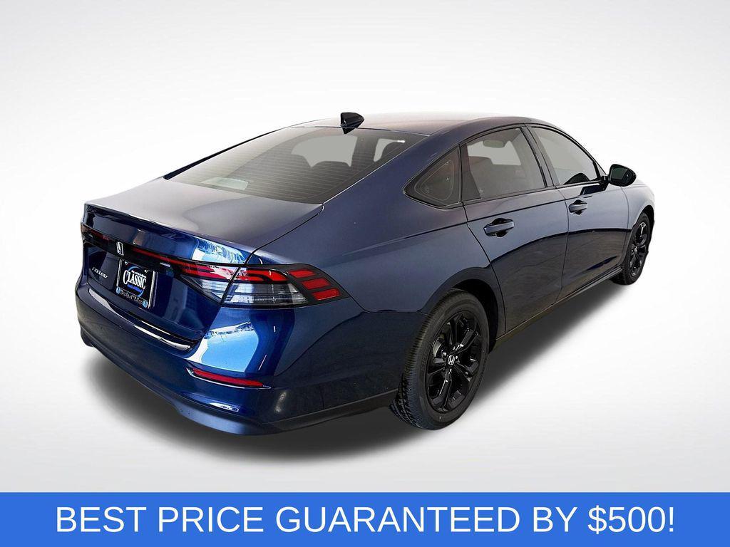 new 2025 Honda Accord car, priced at $27,921