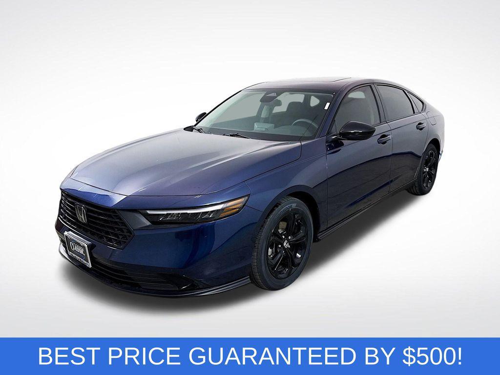 new 2025 Honda Accord car, priced at $27,921