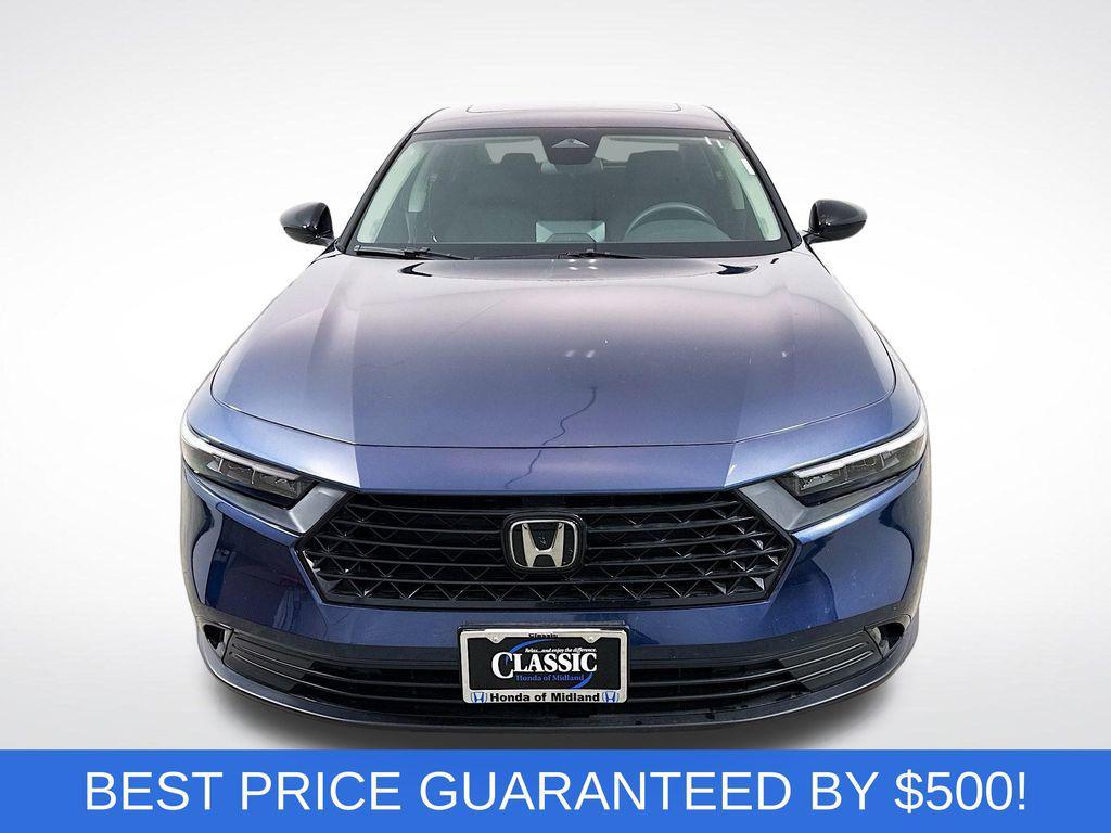 new 2025 Honda Accord car, priced at $27,921