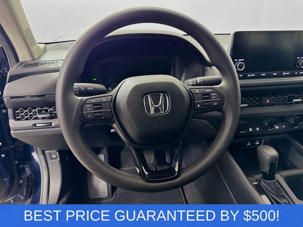 new 2025 Honda Accord car, priced at $27,921