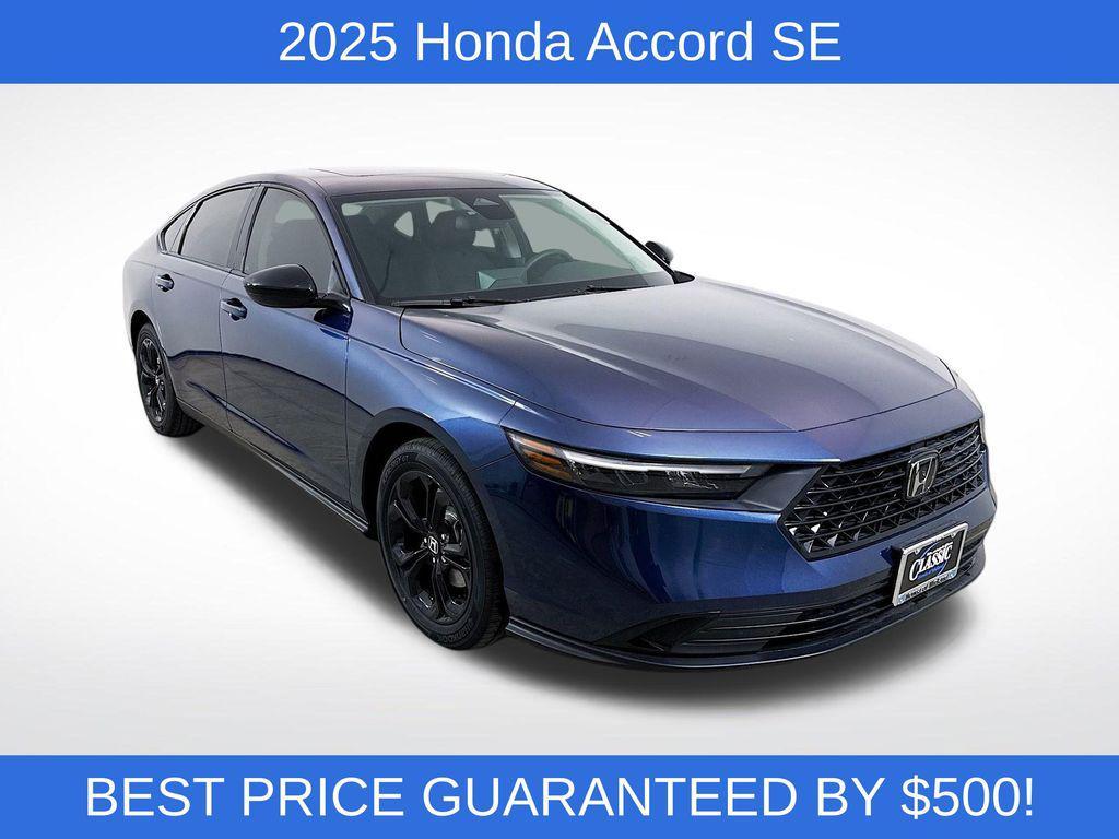 new 2025 Honda Accord car, priced at $27,921