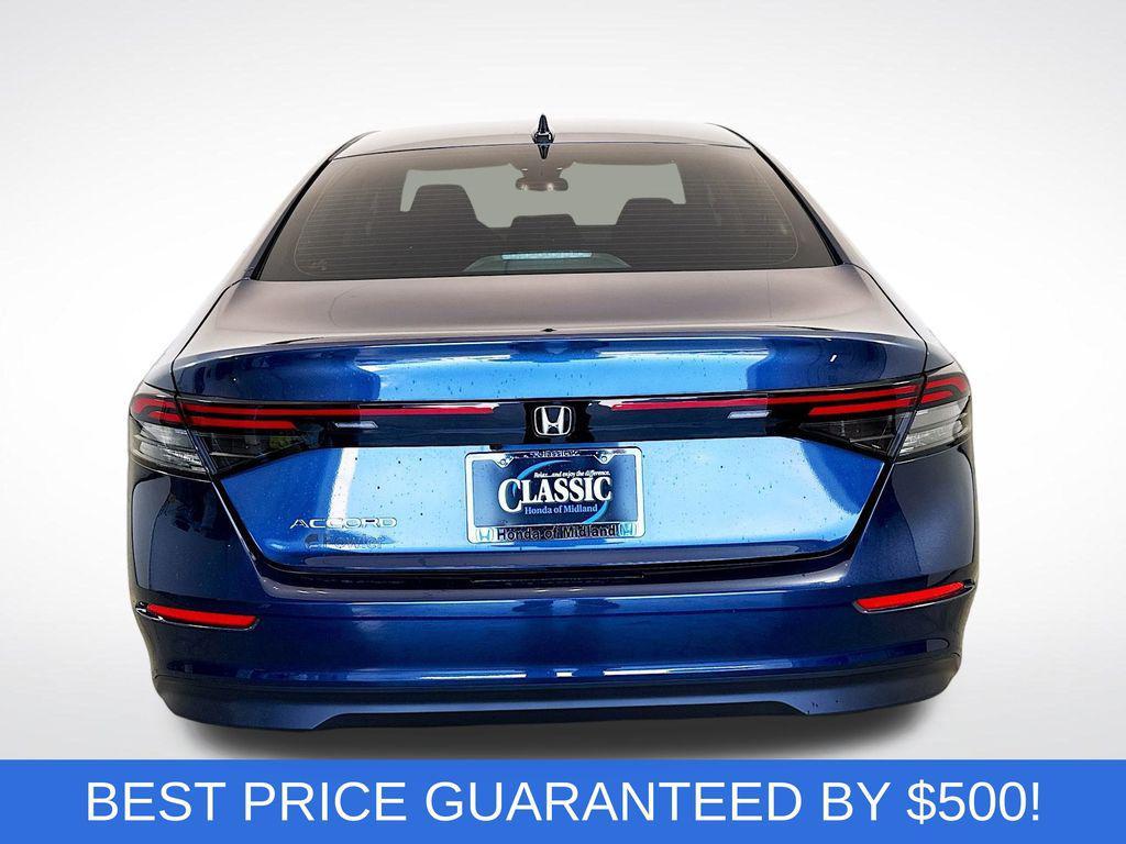 new 2025 Honda Accord car, priced at $27,921