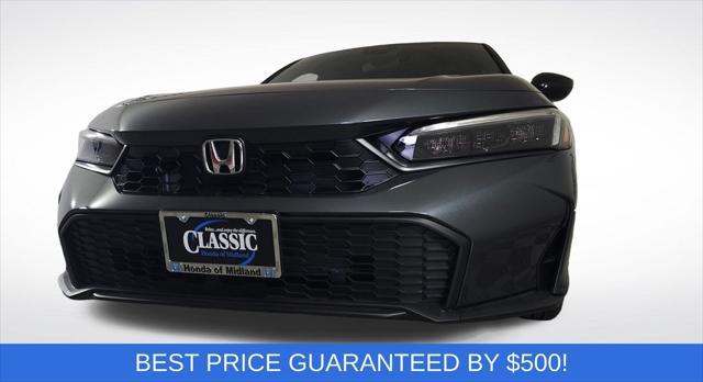 new 2025 Honda Civic car, priced at $27,400