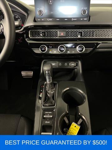 new 2026 Honda Civic car, priced at $28,200