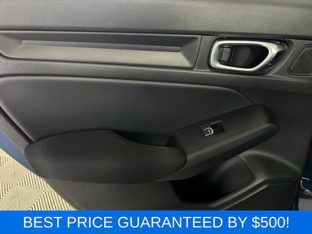 new 2025 Honda Civic car, priced at $24,897