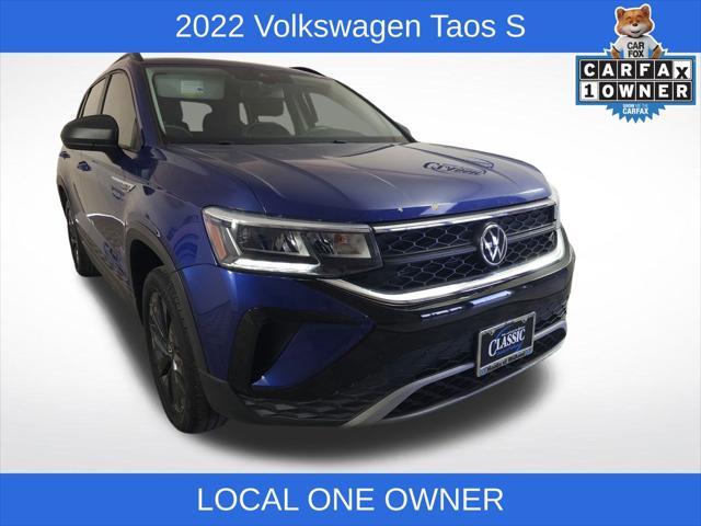 used 2022 Volkswagen Taos car, priced at $17,250