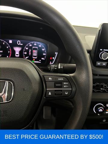 new 2025 Honda Accord car, priced at $26,487