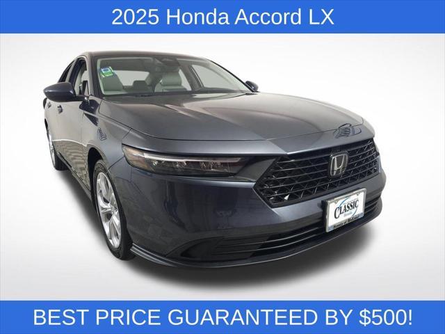 new 2025 Honda Accord car, priced at $29,390