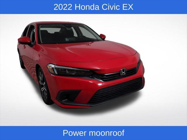 used 2022 Honda Civic car, priced at $23,219