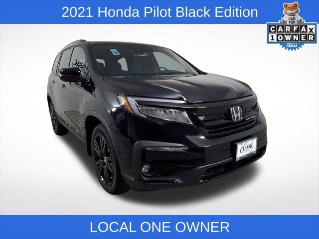 used 2021 Honda Pilot car, priced at $28,812