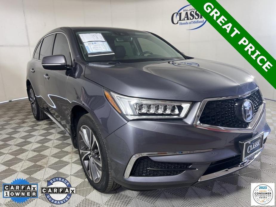 used 2019 Acura MDX car, priced at $30,625