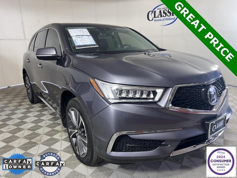 used 2019 Acura MDX car, priced at $30,125