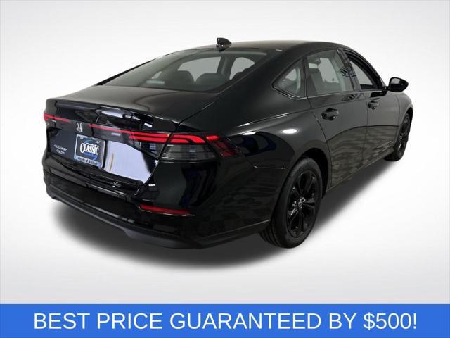 new 2025 Honda Accord car, priced at $28,752