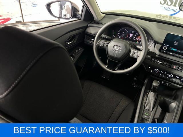 new 2025 Honda Accord car, priced at $28,752