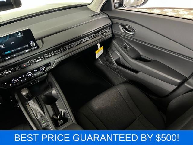new 2025 Honda Accord car, priced at $28,752