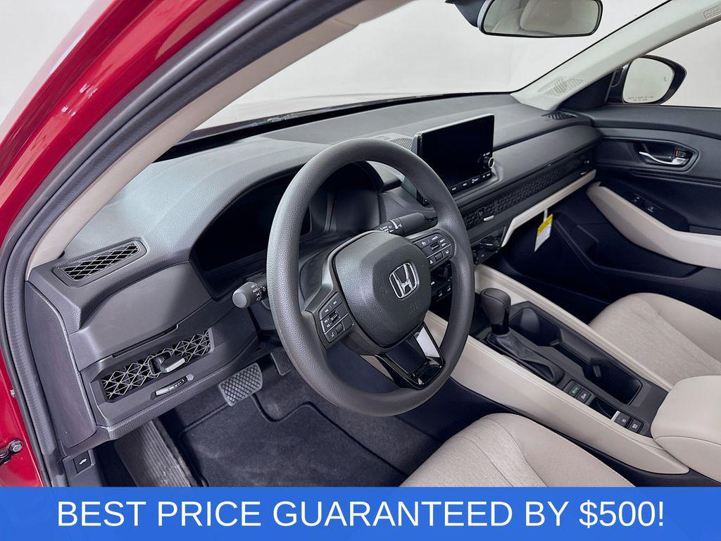 new 2025 Honda Accord car, priced at $28,960