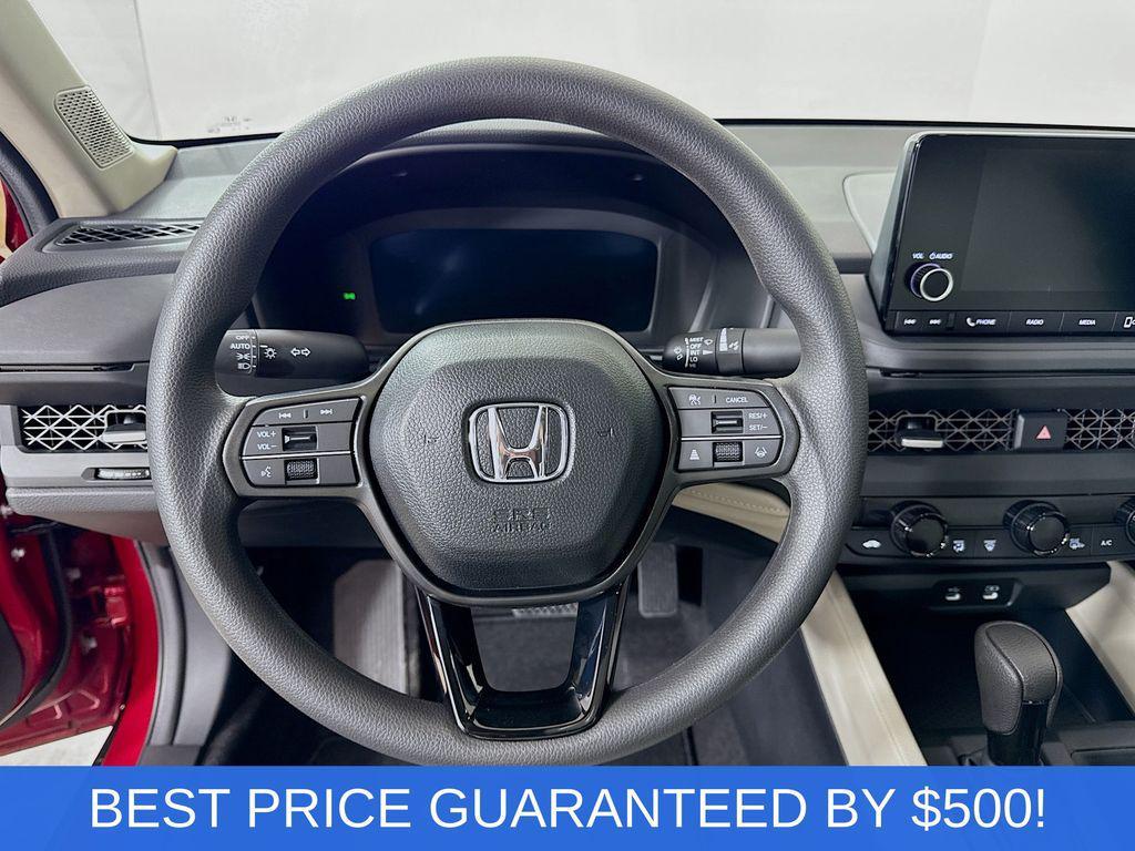 new 2025 Honda Accord car, priced at $28,960