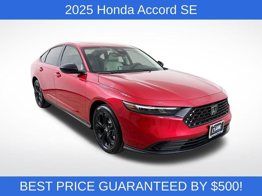 new 2025 Honda Accord car, priced at $28,960