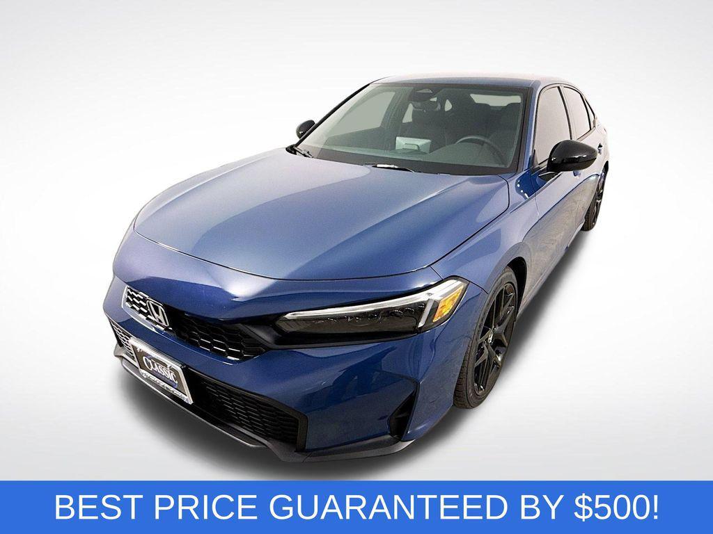 new 2026 Honda Civic car, priced at $24,995