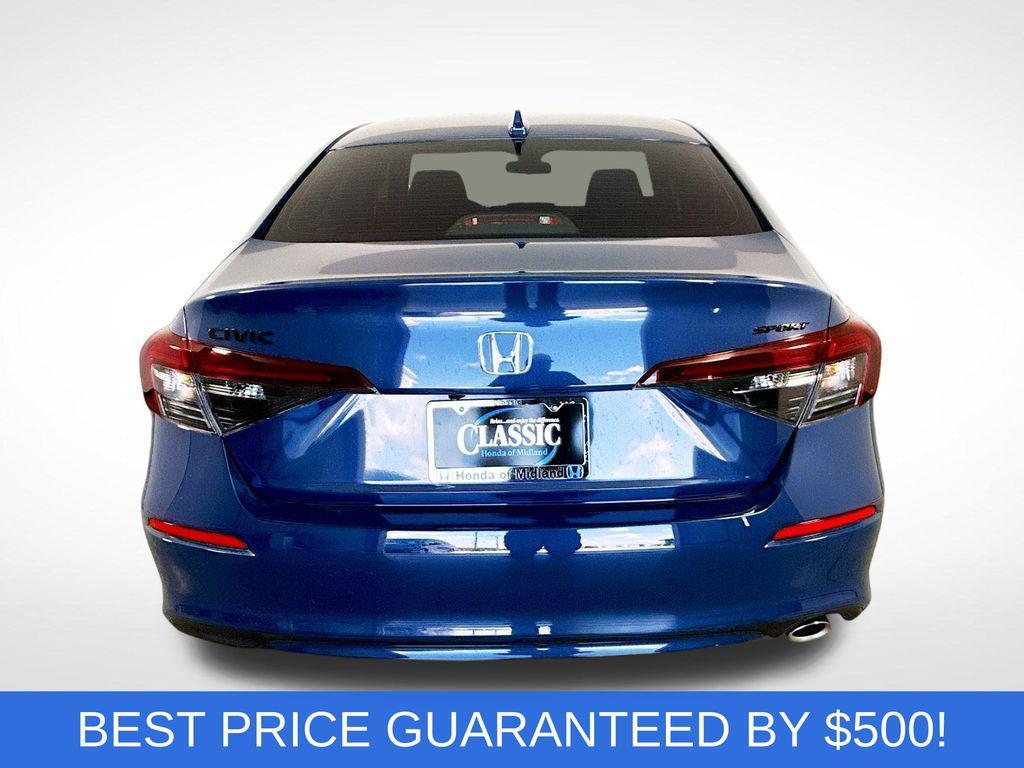 new 2026 Honda Civic car, priced at $24,995