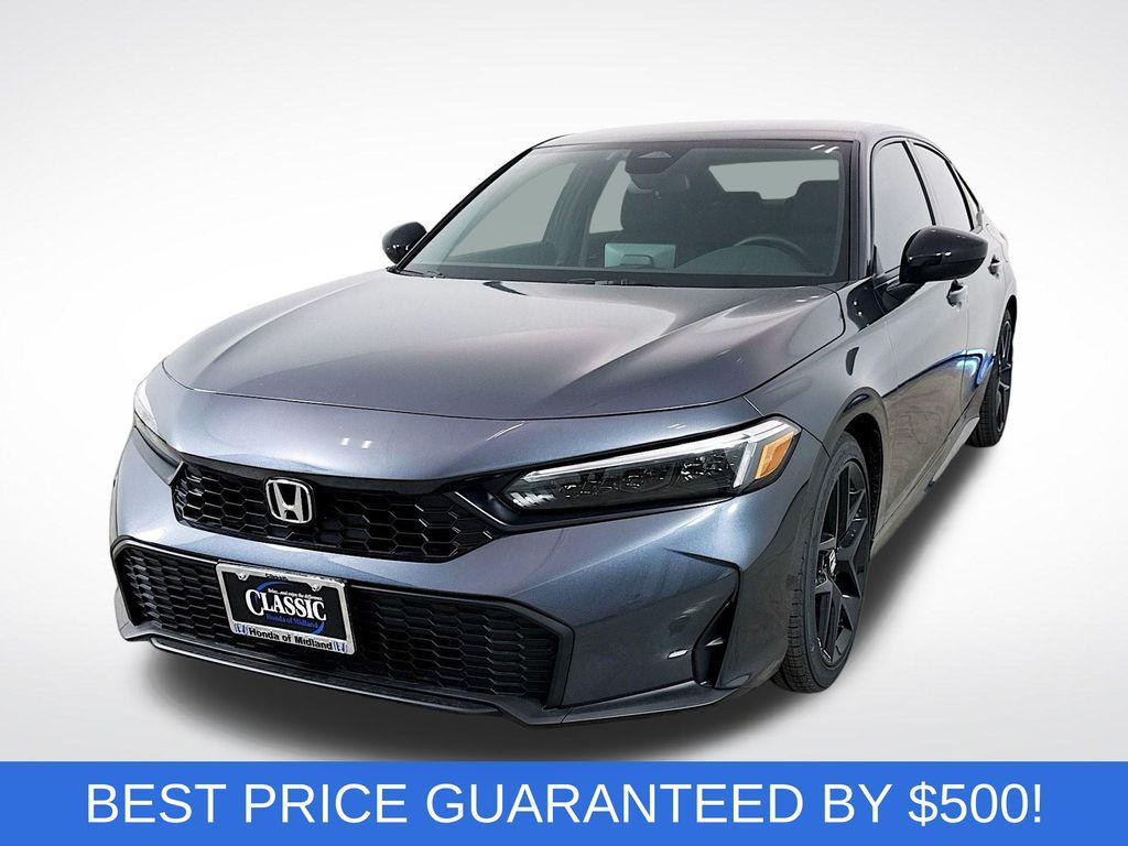 new 2026 Honda Civic car, priced at $24,540