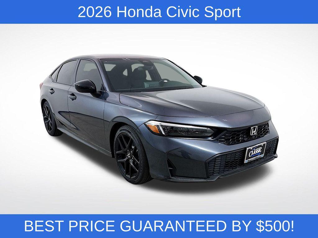 new 2026 Honda Civic car, priced at $24,540