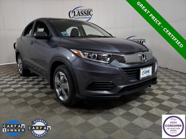 used 2021 Honda HR-V car, priced at $21,500