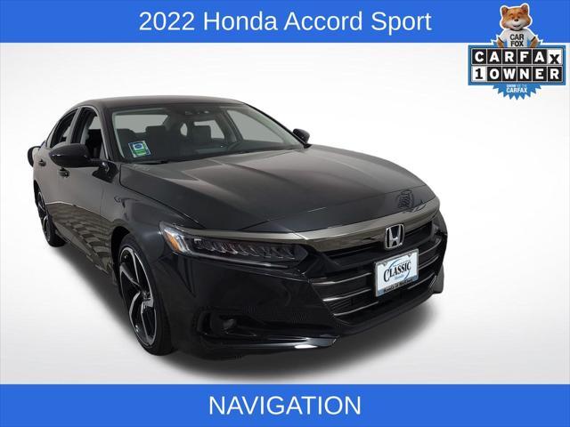 used 2022 Honda Accord car, priced at $24,870