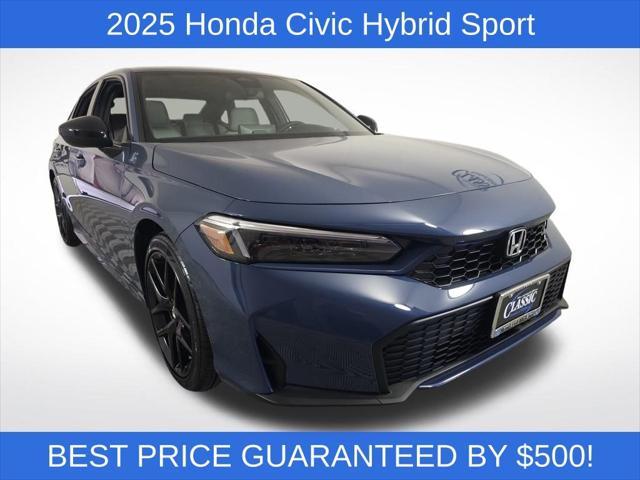 new 2025 Honda Civic Hybrid car, priced at $30,300