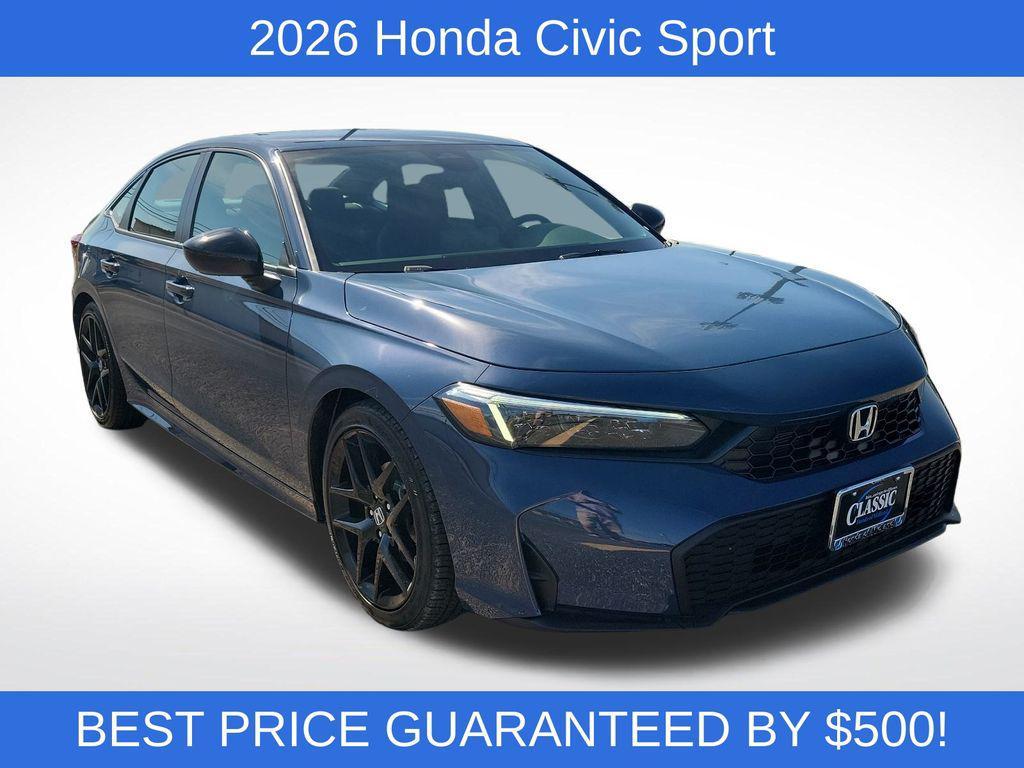 new 2026 Honda Civic car, priced at $24,950