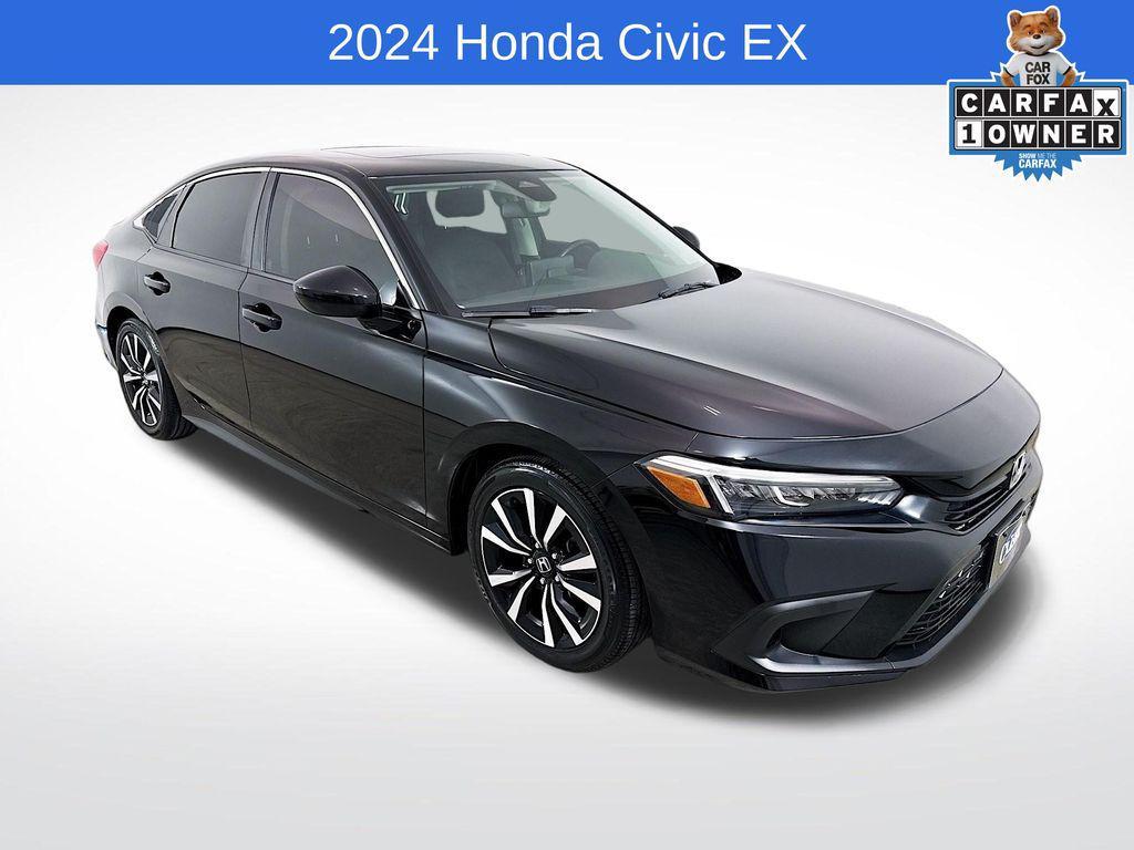 used 2024 Honda Civic car, priced at $25,217