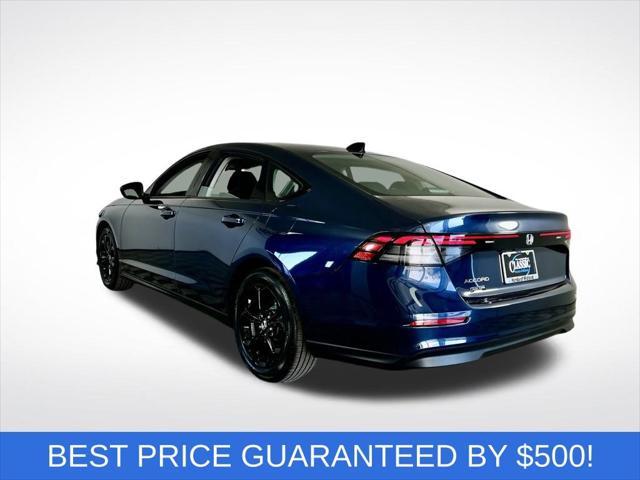 new 2025 Honda Accord car, priced at $28,752