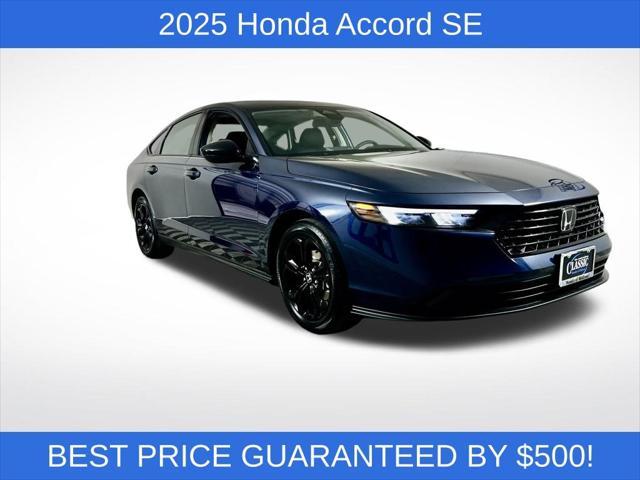 new 2025 Honda Accord car, priced at $28,752