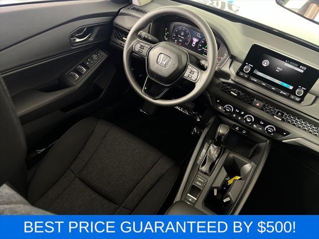 new 2025 Honda Accord car, priced at $28,752