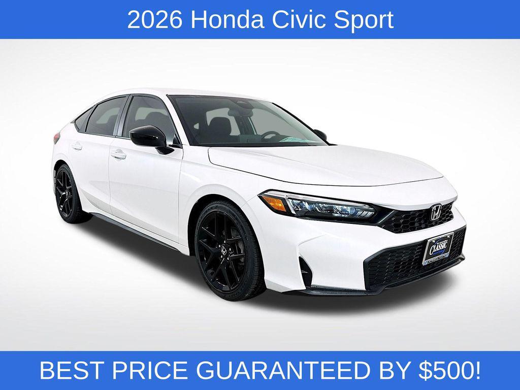 new 2026 Honda Civic car, priced at $26,195