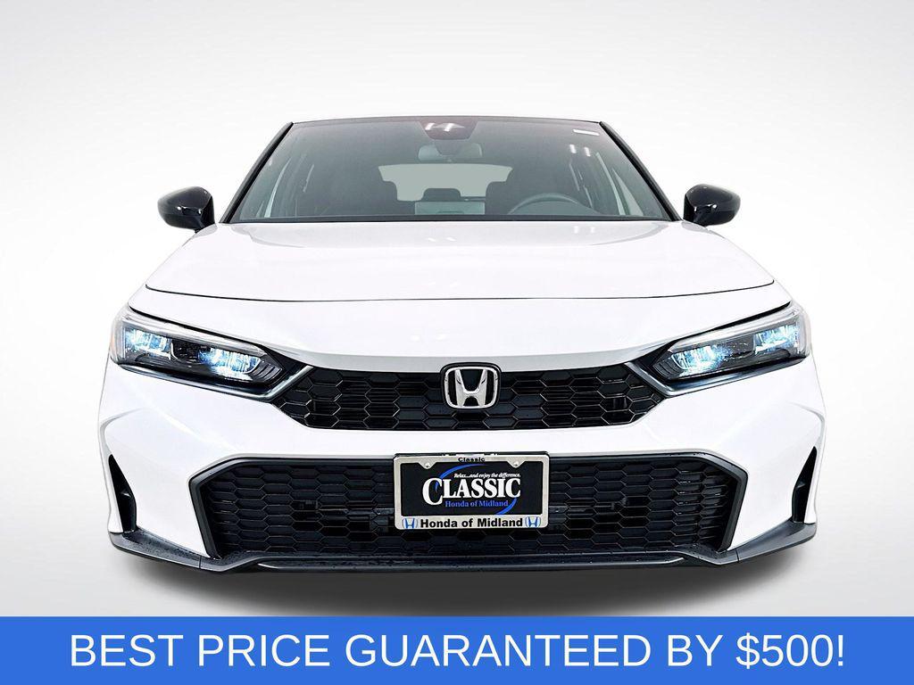 new 2026 Honda Civic car, priced at $26,195